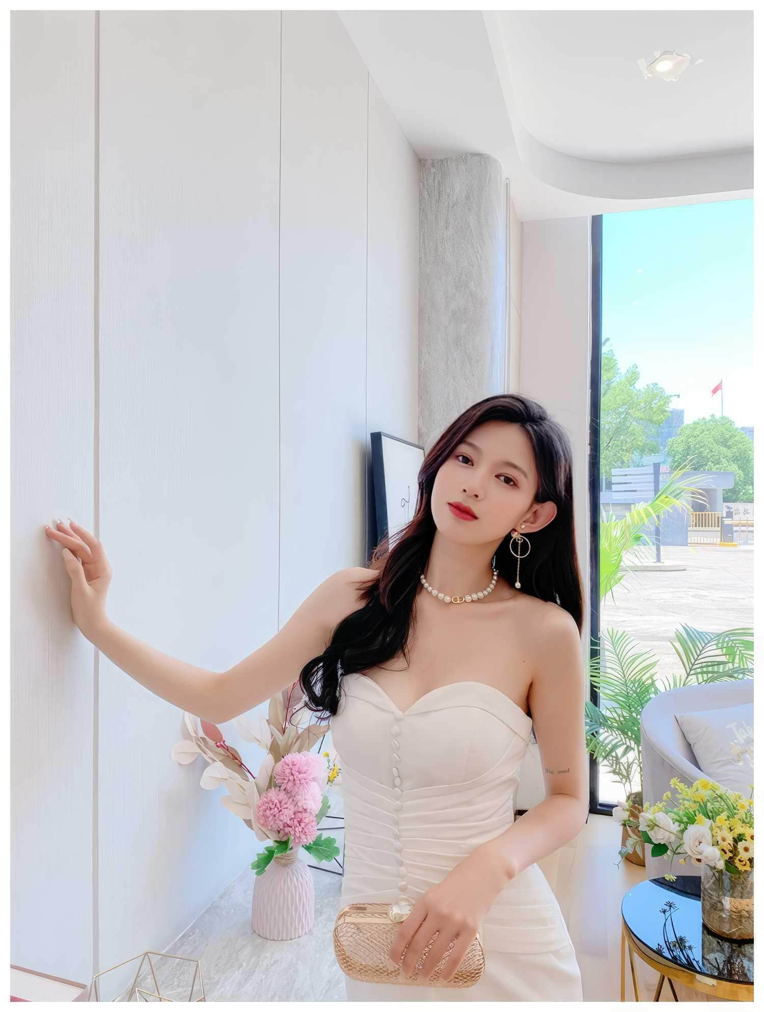 Bustier Pleated Button-Down Mermaid Dress