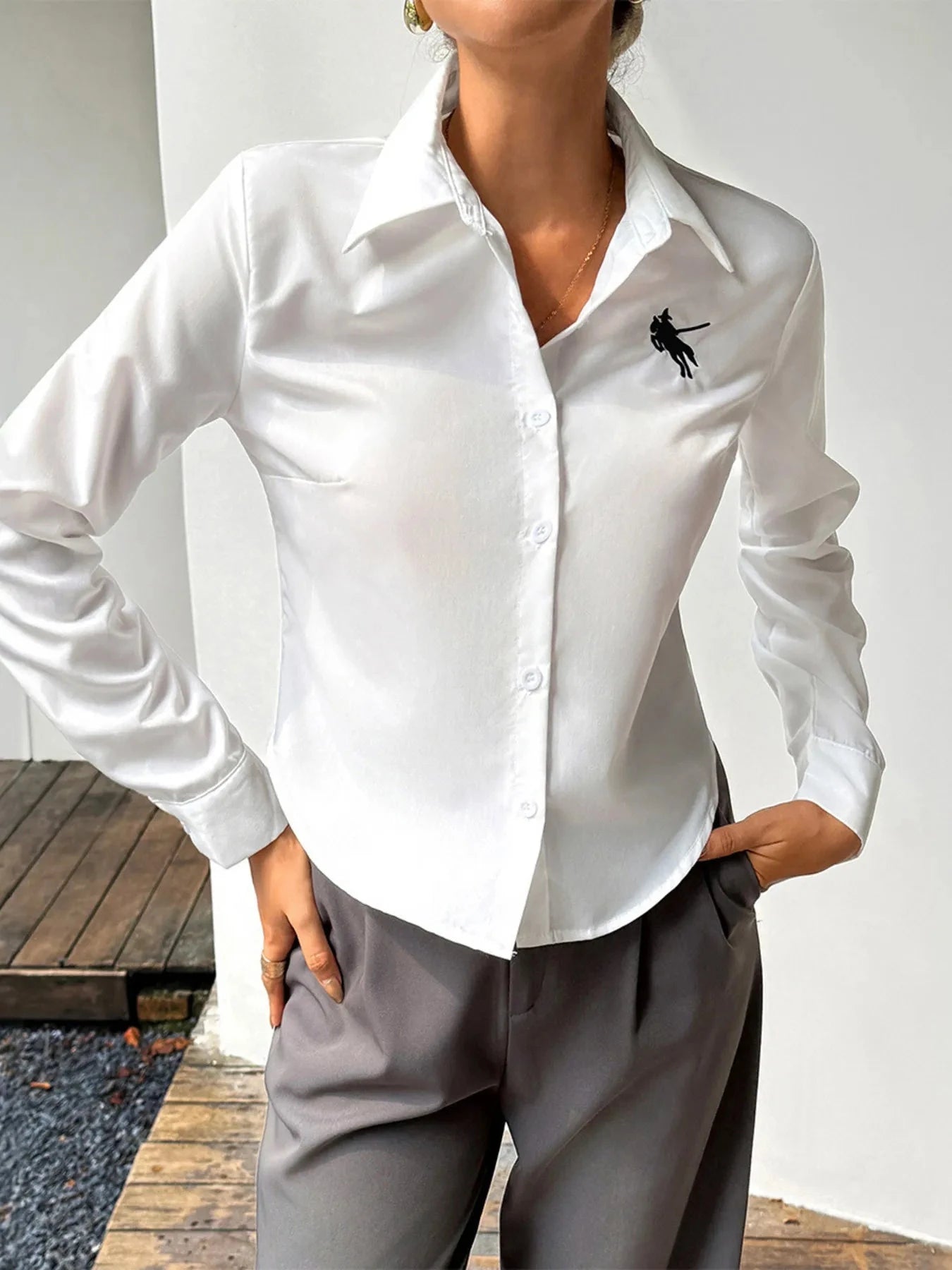 Button Up Long Sleeve Shirt