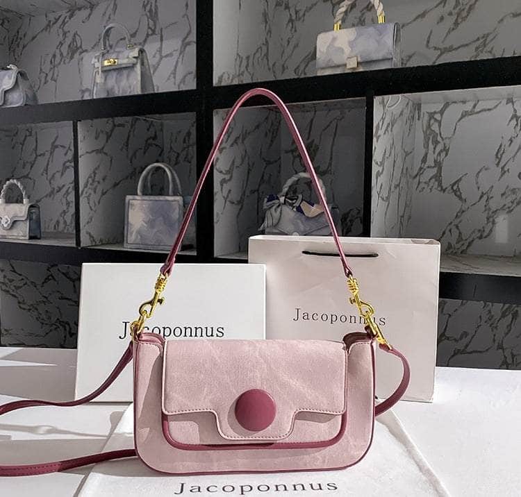 Chic Cute Leather Top handle Crossbody Bag