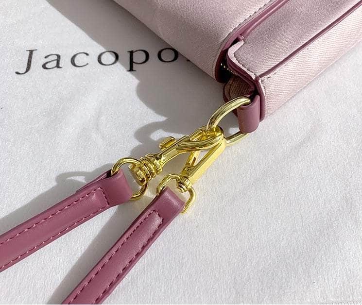 Chic Cute Leather Top handle Crossbody Bag