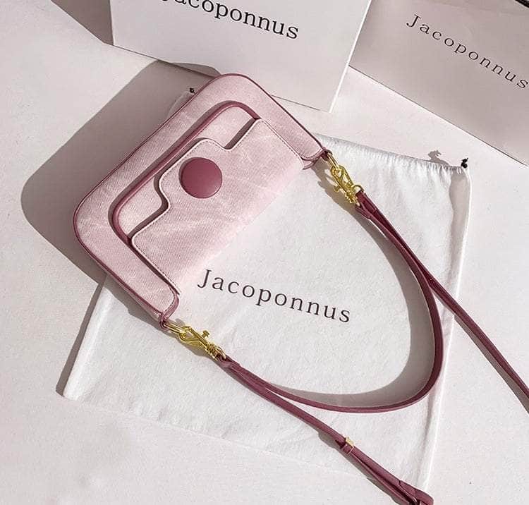 Chic Cute Leather Top handle Crossbody Bag