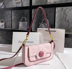 Chic Cute Leather Top handle Crossbody Bag
