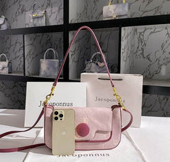 Chic Cute Leather Top handle Crossbody Bag