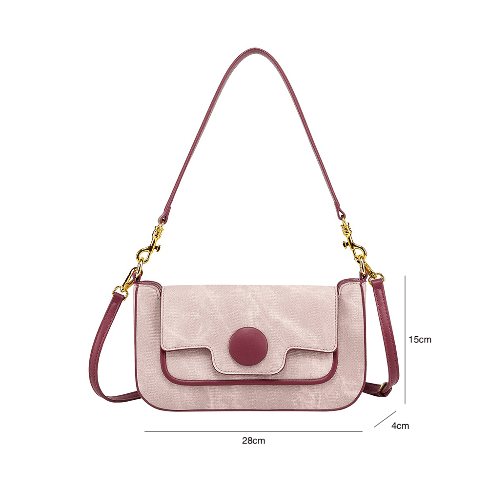 Chic Cute Leather Top handle Crossbody Bag