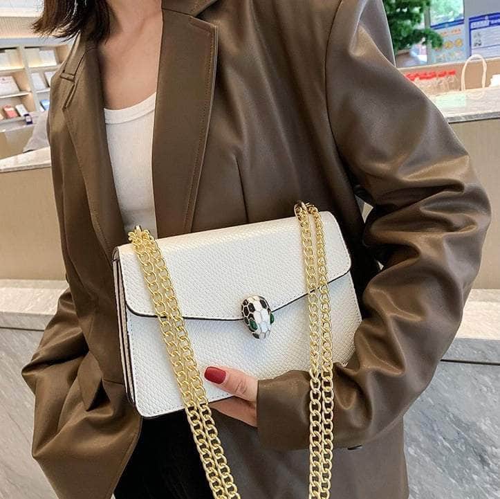 Chic Leather Sling Shoulder Purse