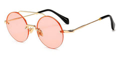 Circular Color Sunglasses Pink / Resin