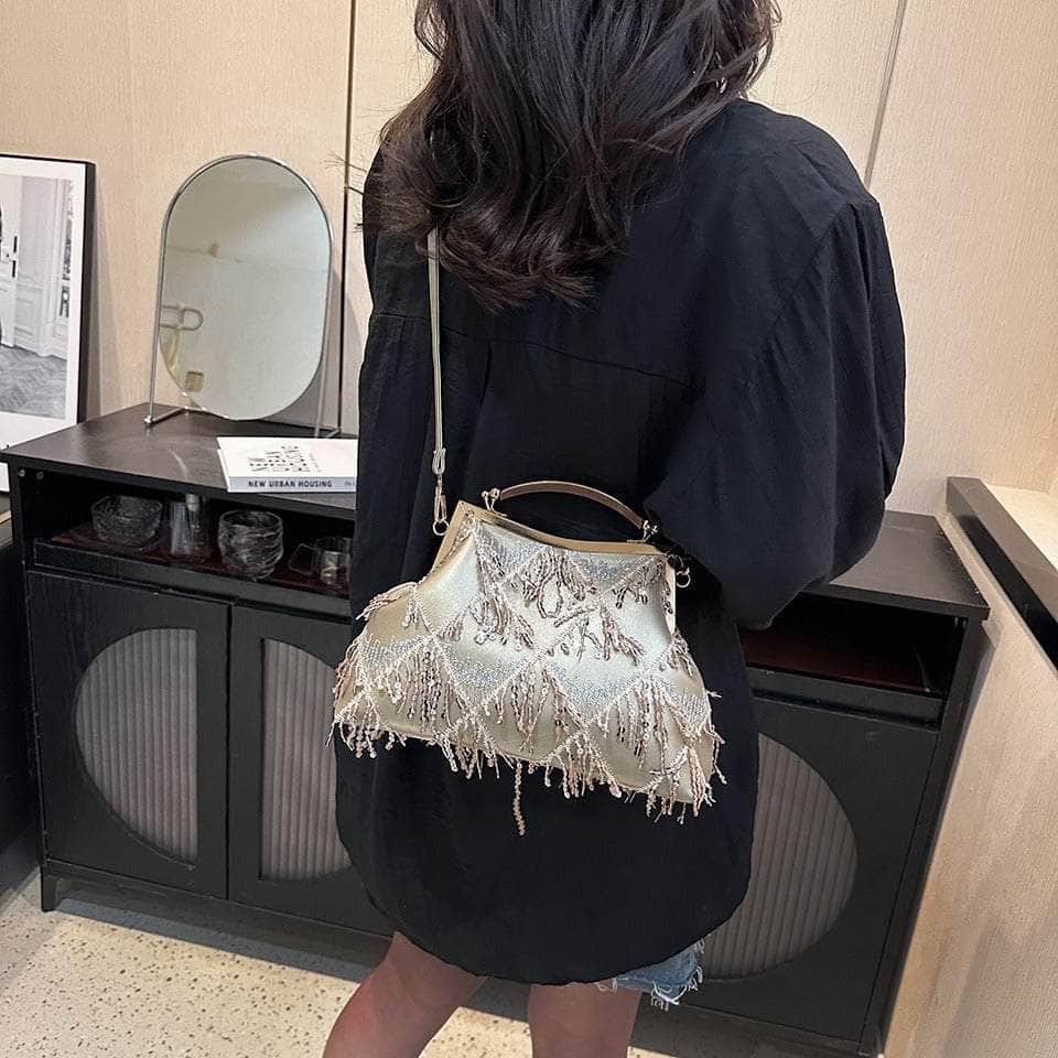 Classy Sequin Metallic Bag