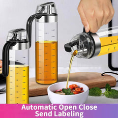 Creative Kitchen Tools: Glass Spice & Oil Dispenser Set