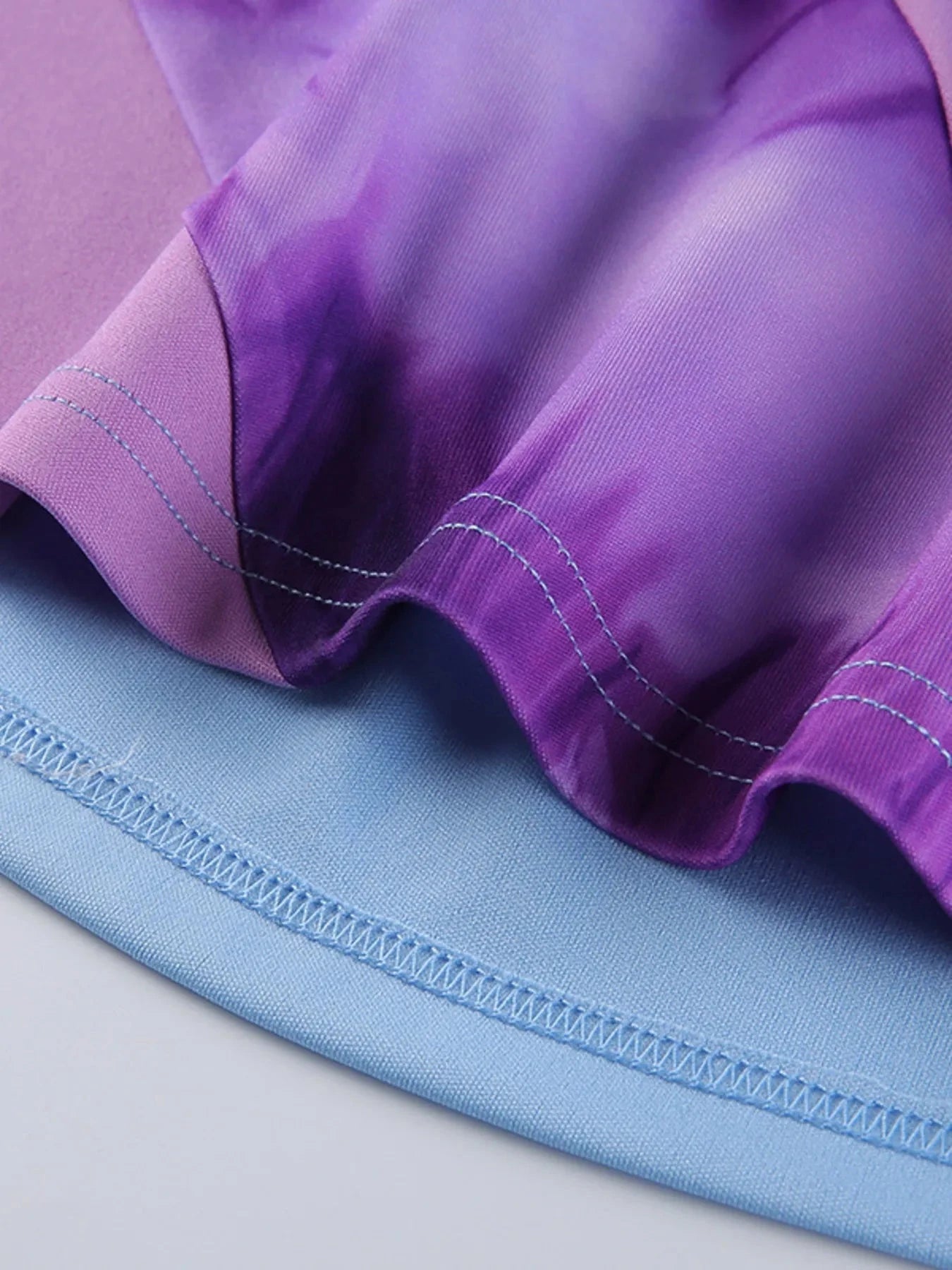 Cutout Color Block Cami Dress