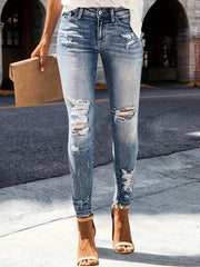 Distressed Skinny Jeans Medium / XS