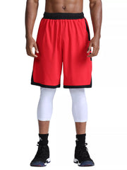 Men's quick-dry active shorts with pockets.