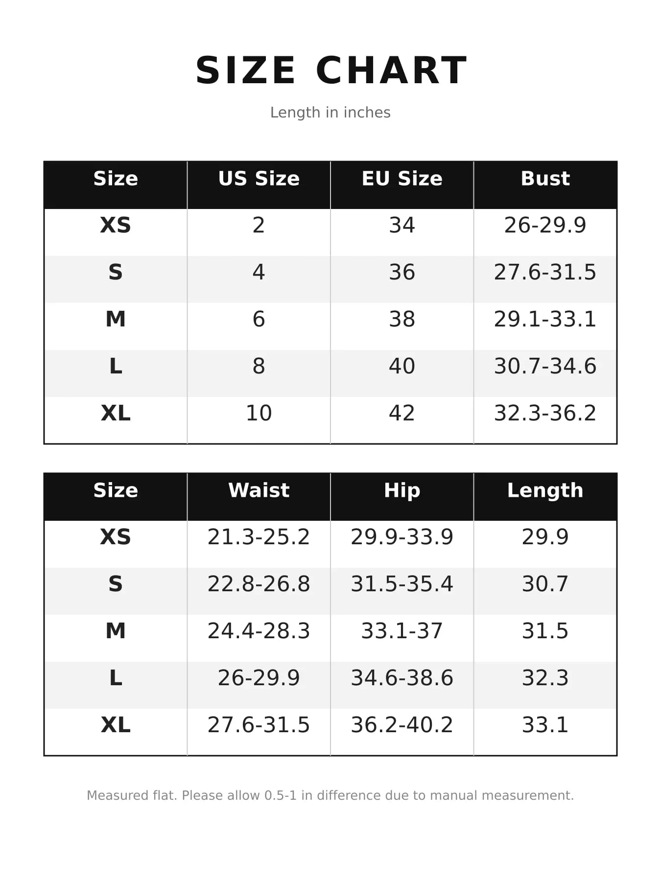 Size chart for the one shoulder cutout ruched bodycon mini dress showing bust waist hip and length measurements