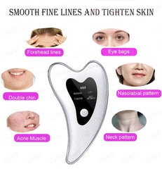 Electric facial massager: lifts, tightens, anti-wrinkle, double chin removal
