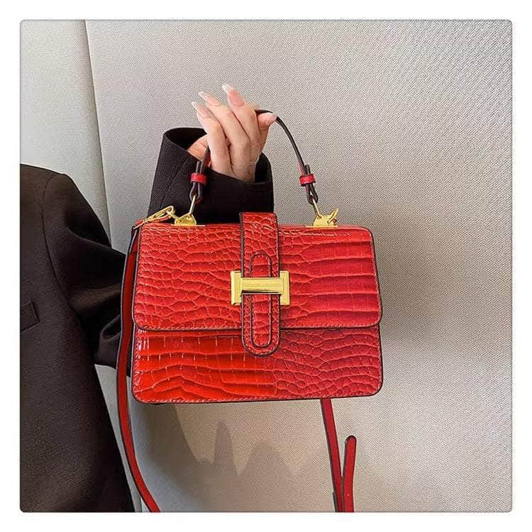 Exquisite Ladies' Crossbody Handbag Red