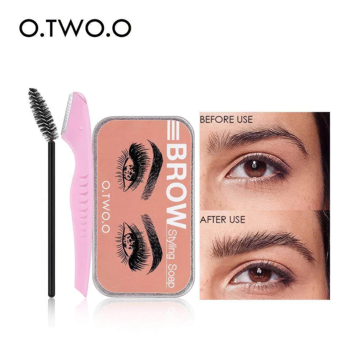 Eyebrow Soap Wax: Trimmer, Fluffy & Feathery Pomade Gel for Styling, Makeup Brow Sculpt Lift