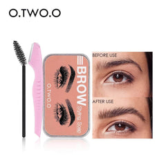 Eyebrow Soap Wax: Trimmer, Fluffy & Feathery Pomade Gel for Styling, Makeup Brow Sculpt Lift