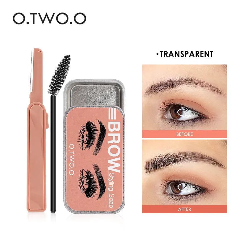 Eyebrow Soap Wax: Trimmer, Fluffy & Feathery Pomade Gel for Styling, Makeup Brow Sculpt Lift 9137 / CHINA