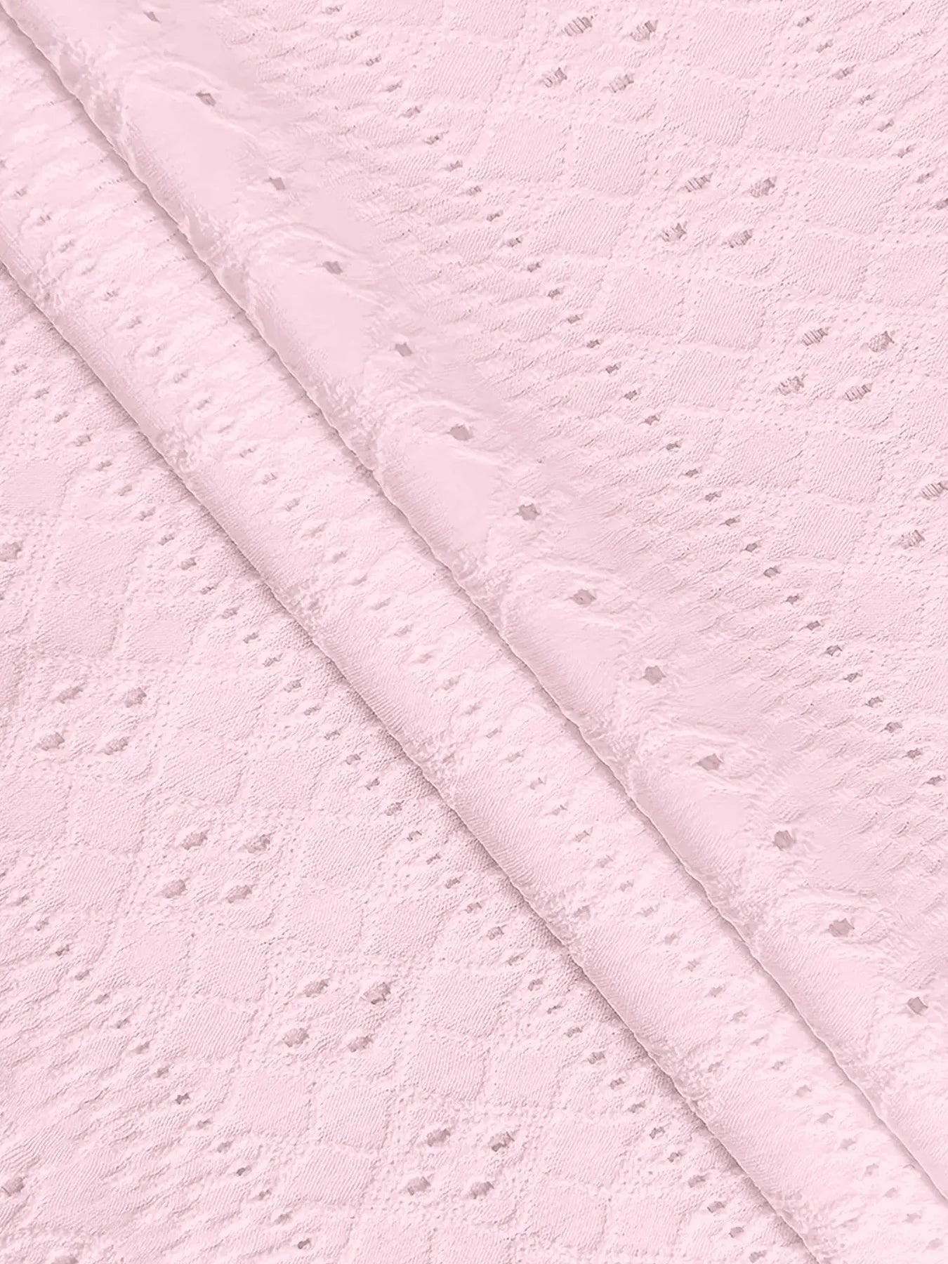 Eyelet Button-Front Flutter Sleeve Top