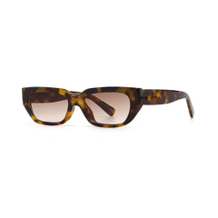 Fashion Small Mod Sunglasses Leopard/Double Tan / Resin