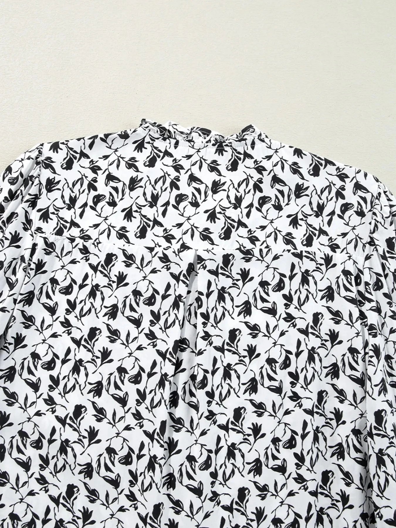 Floral Button Down Long Sleeve Shirt