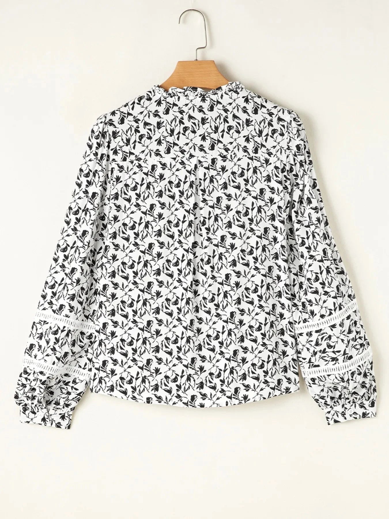 Floral Button Down Long Sleeve Shirt