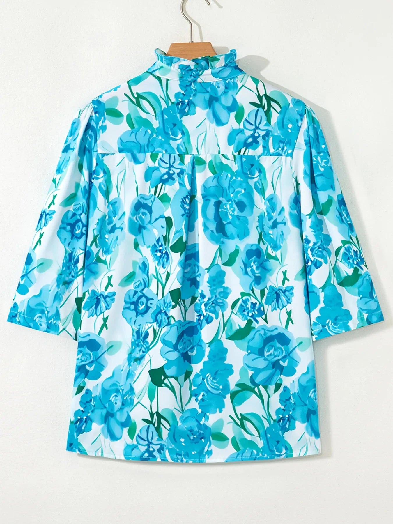 Floral Print Button-Up Shirt