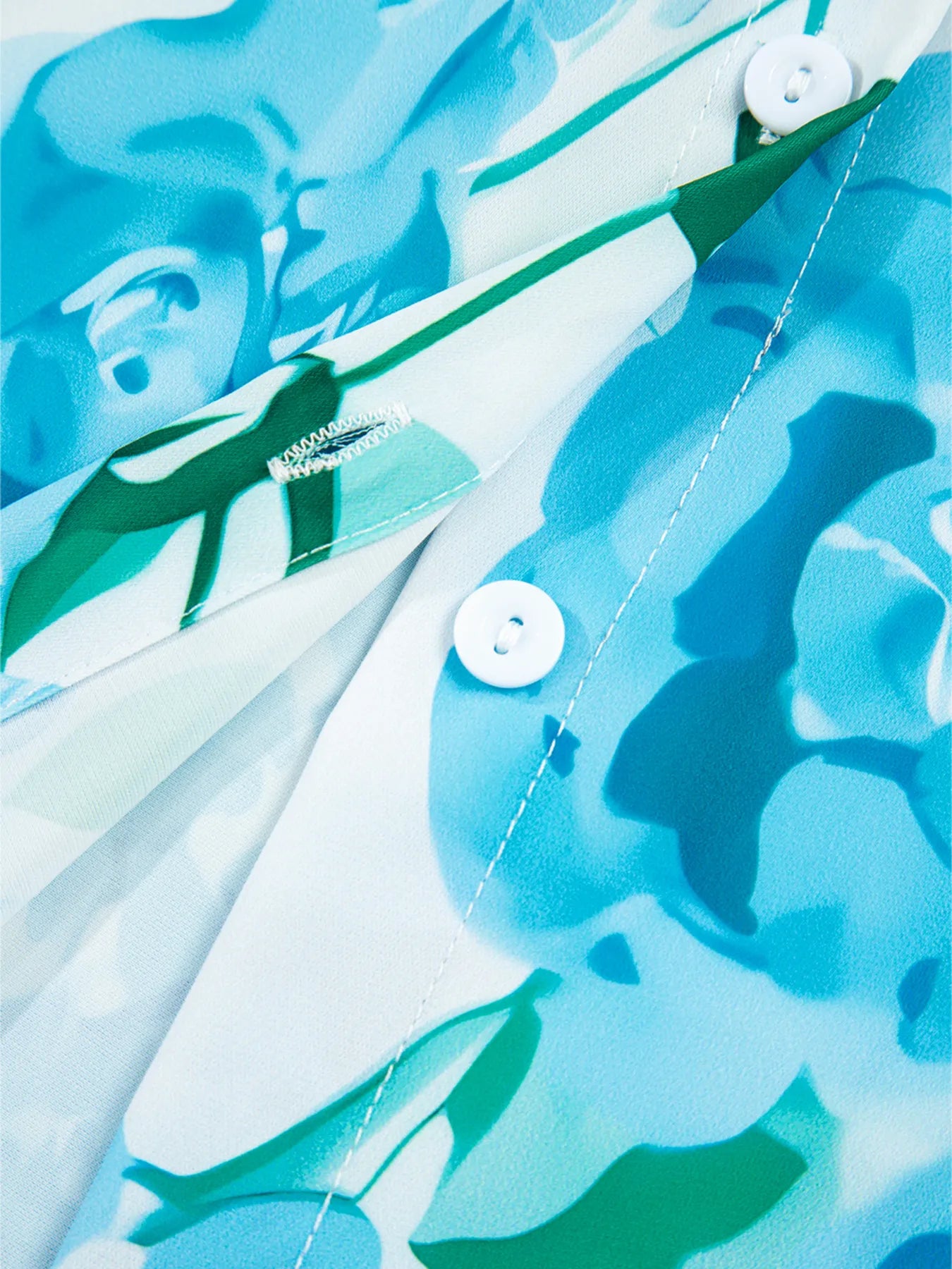 Floral Print Button-Up Shirt