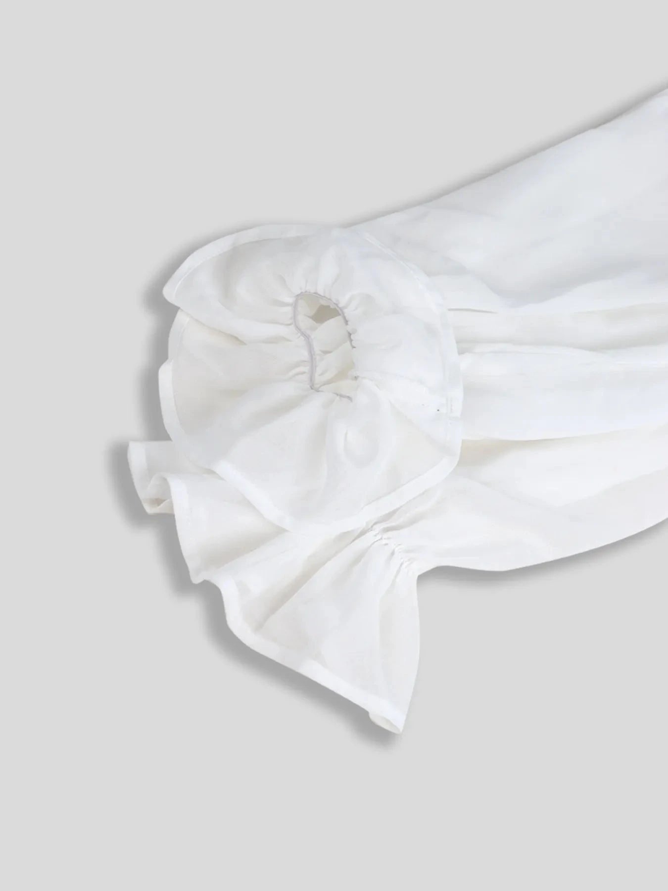 Floral Print Flounce Sleeve Maxi Dress