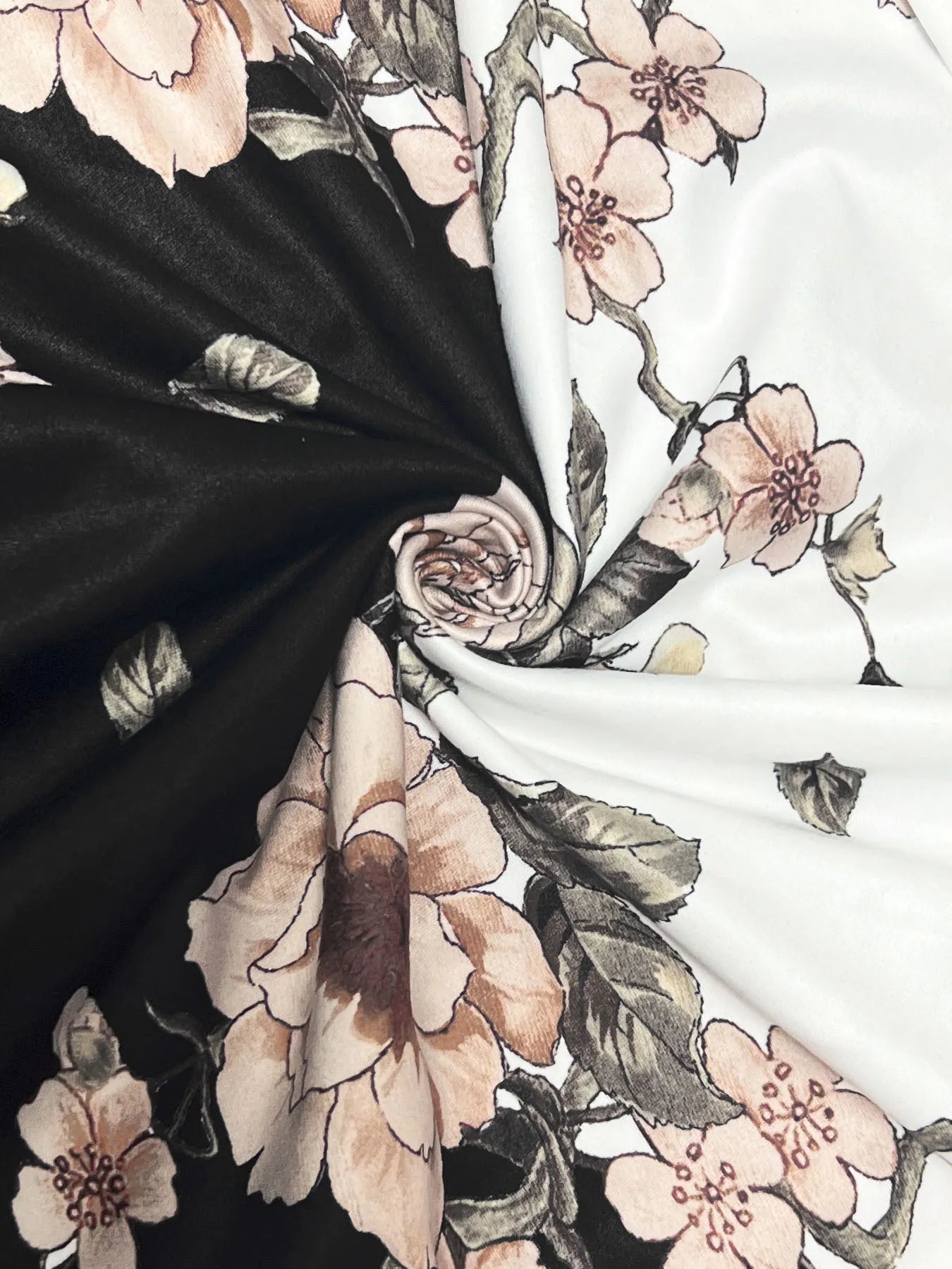 Floral Print Midi Dress with Short Sleeves