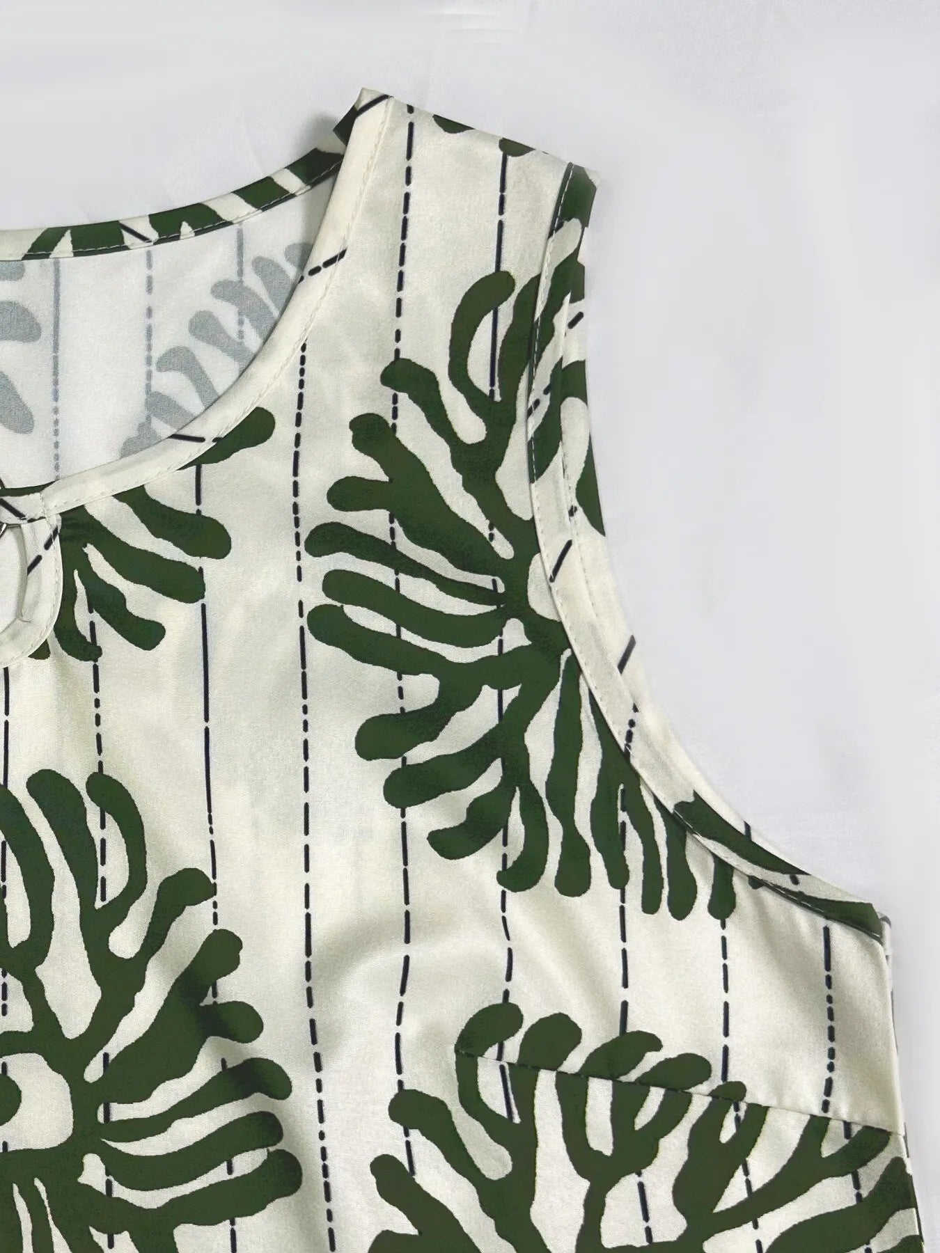 Floral Print Sleeveless Summer Mini Dress