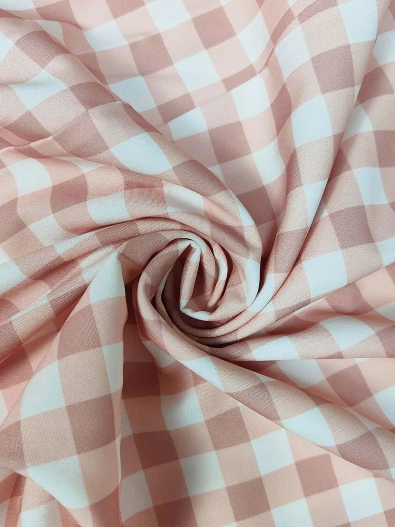 Full Size Gingham Halter Neck Maxi Dress Plus Size