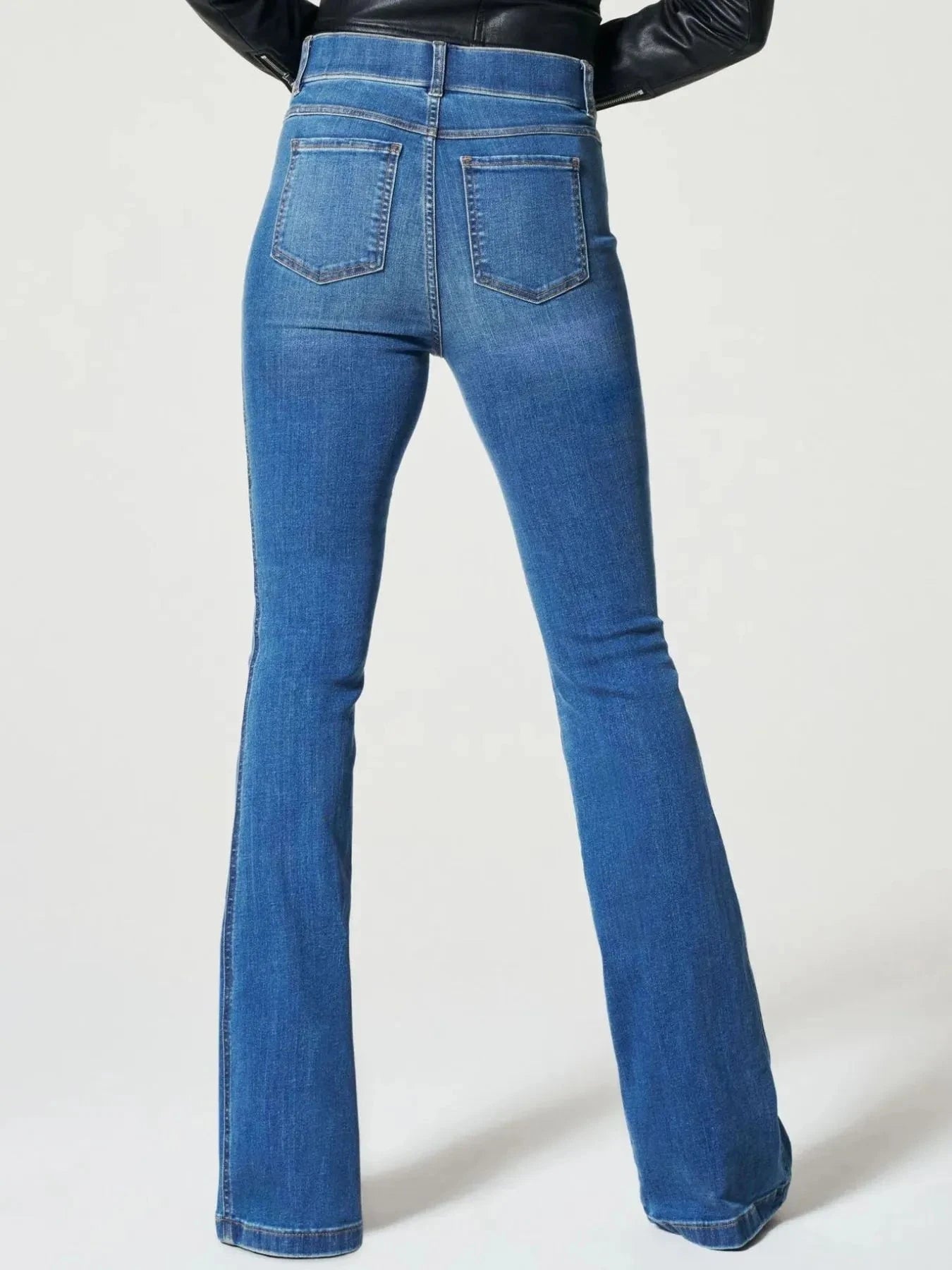 Full Size High-Waisted Flare Jeans Plus Size
