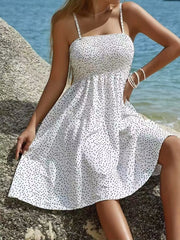 Full Size Smocked Square Neck Cami Dress Plus Size