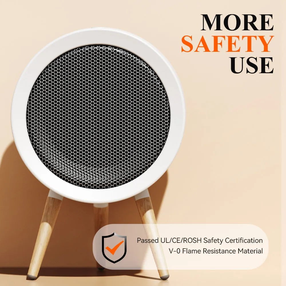 GAIATOP Home Heater - Electric Fan, Energy-Saving, Bedroom and Office Space Heating, Portable