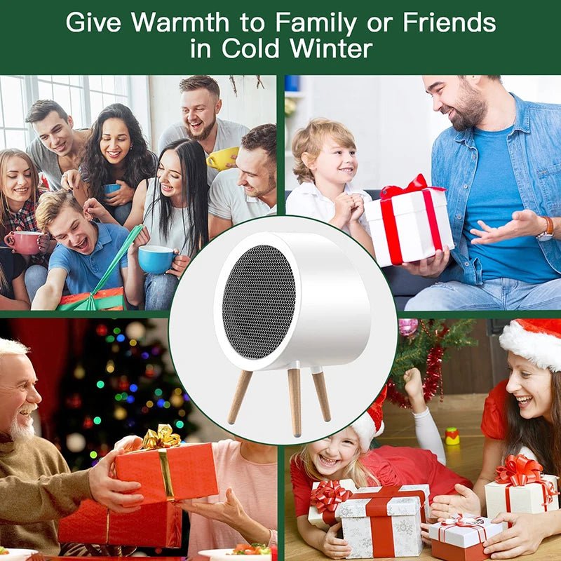 GAIATOP Home Heater - Electric Fan, Energy-Saving, Bedroom and Office Space Heating, Portable