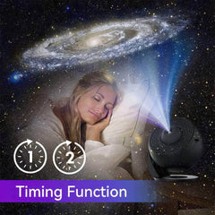Galaxy Planetarium Projector: Extreme Romantic Star Projector with 13 Sheets of Film for Fantasy Starry Sky in the Bedroom 13 in 1 Projector