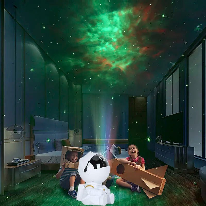 Galaxy Star Projector LED Night Light - Astronaut Lamp for Bedroom Decoration, Home Decor, Children Gifts