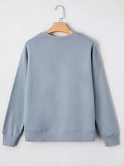 Game Day Checkered Oversized Sweatshirt