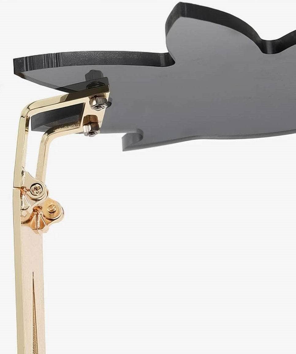 Generic Maple Leaf Sunglasses Unique Style