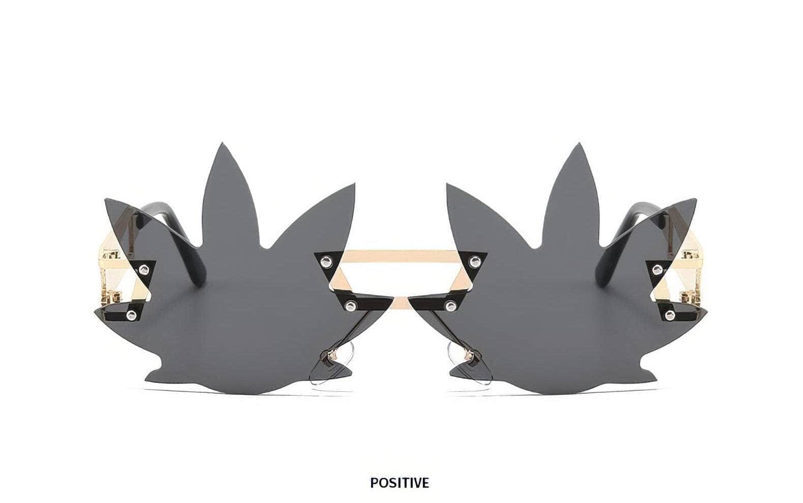 Generic Maple Leaf Sunglasses Unique Style
