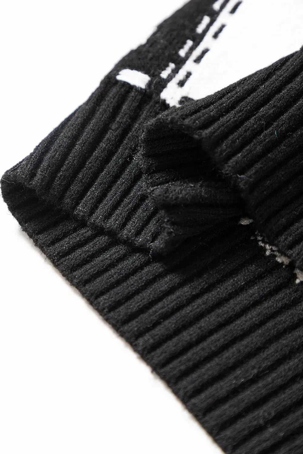 Ghost Checkered Round Neck Sweater