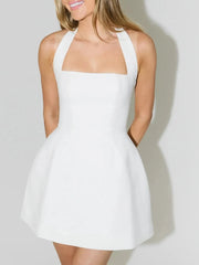 Halter Neck Mini Dress