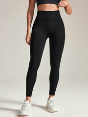 High Rise Active Leggings Black / S