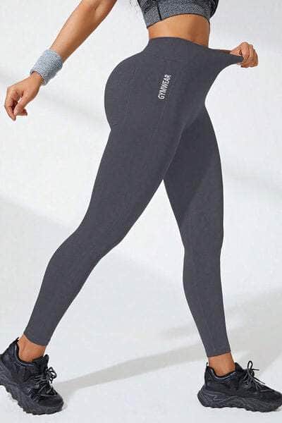 High Waist Active Leggings Charcoal / S