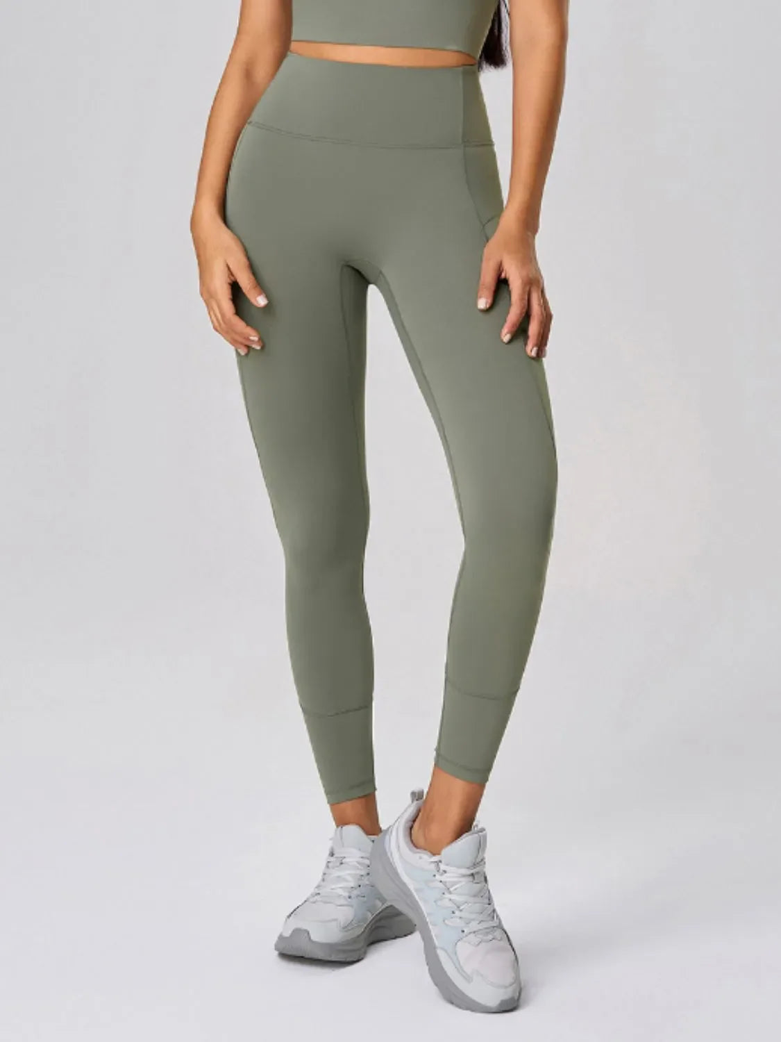 High Waist Active Leggings Sage / 4