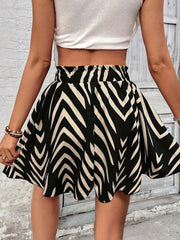 High Waist Drawstring Shorts
