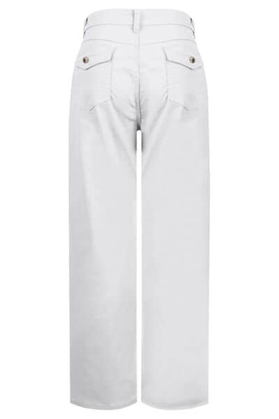 High Waist Jeans with Pockets