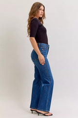 Judy Blue High Waist Tummy Control Straight Jeans