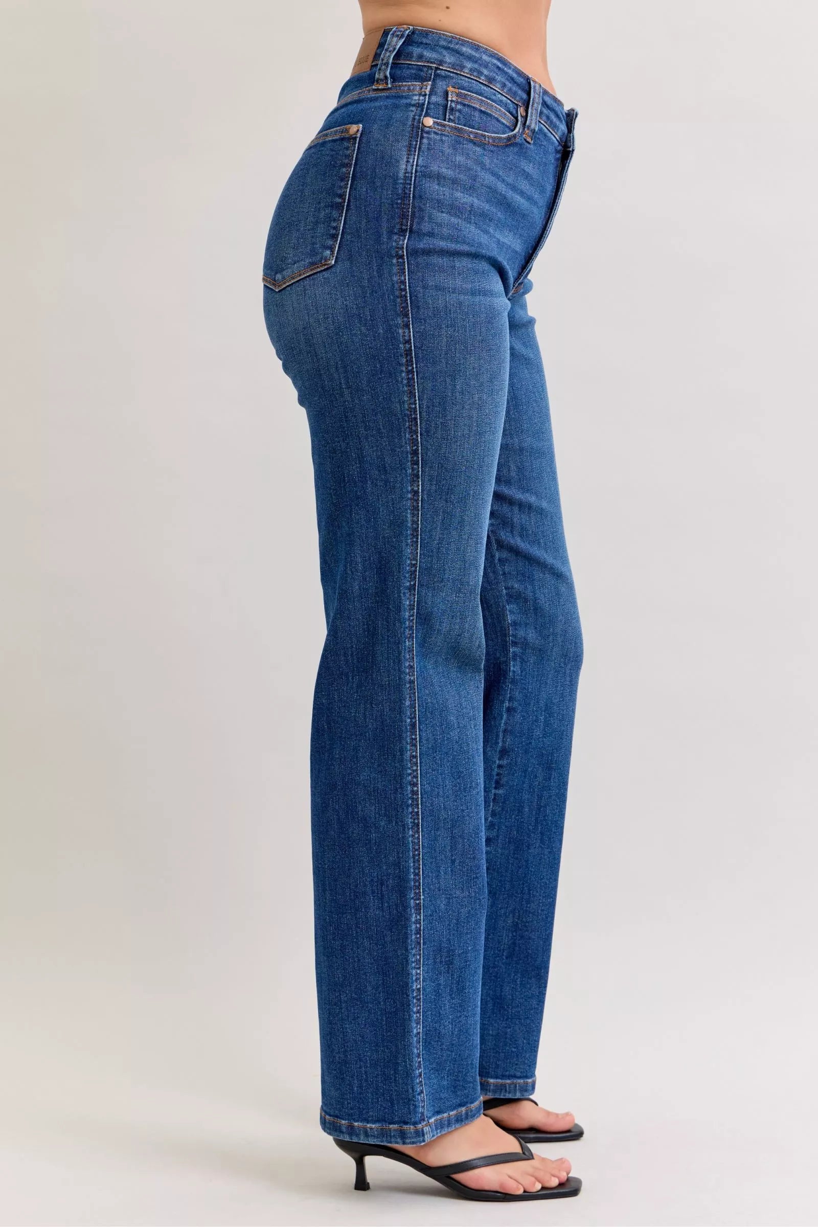Judy Blue High Waist Tummy Control Straight Jeans
