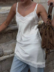 Lace Detail V-Neck Cami